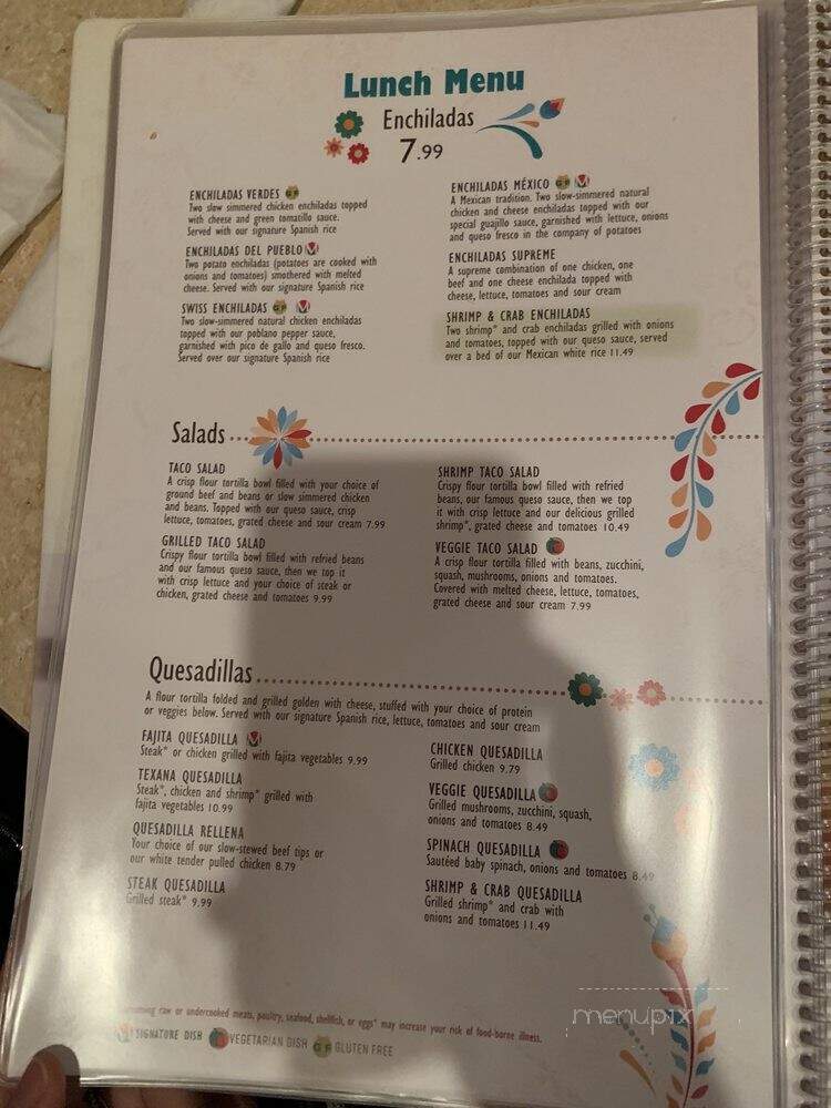 Mexico - Midlothian, VA menu_pic