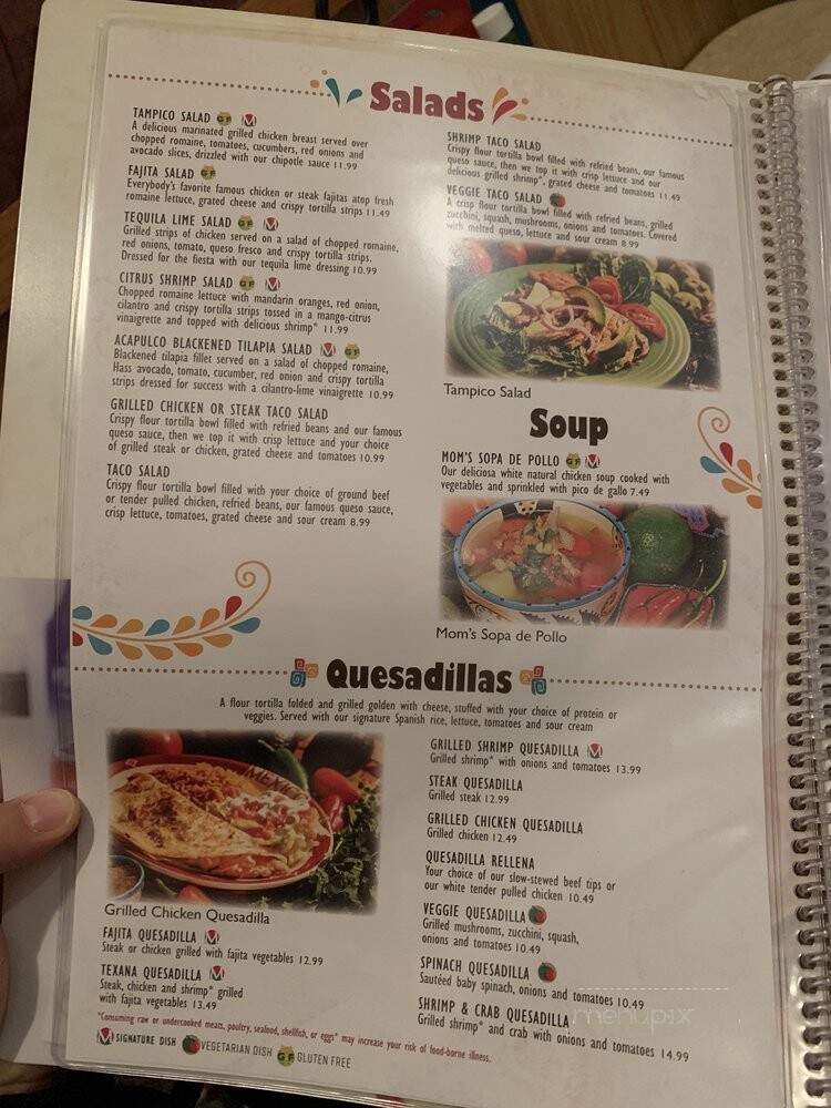 Mexico - Midlothian, VA menu_pic