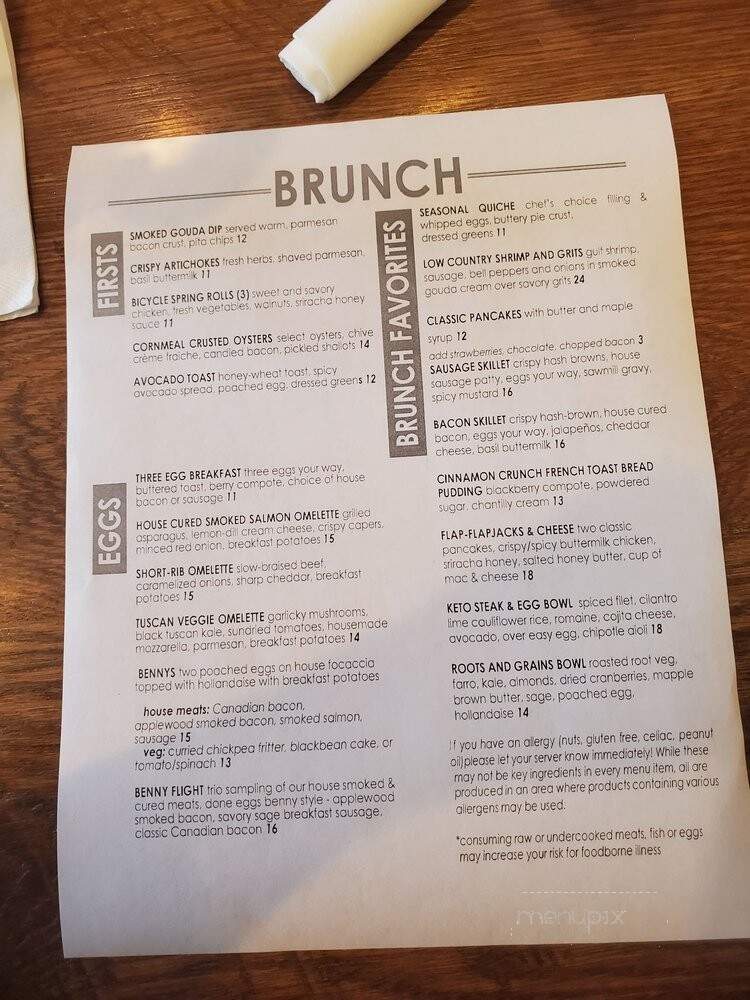 Mosaic Cafe - Richmond, VA menu_pic