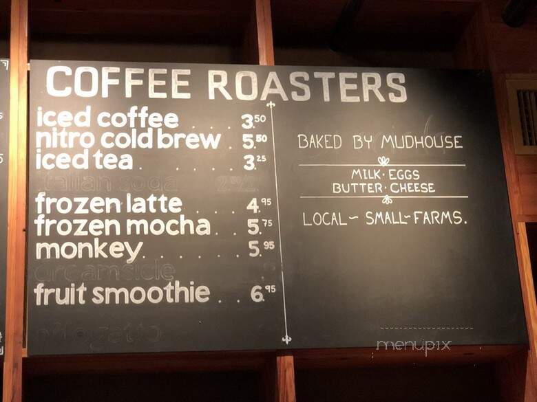 Mudhouse - Charlottesville, VA menu_pic