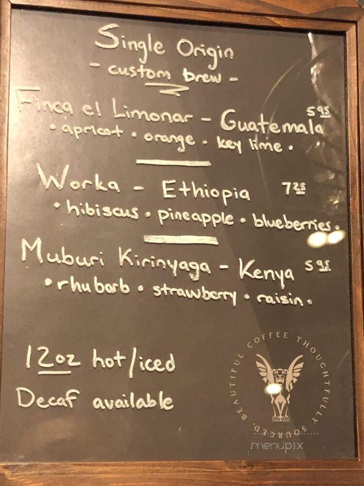 Mudhouse - Charlottesville, VA menu_pic