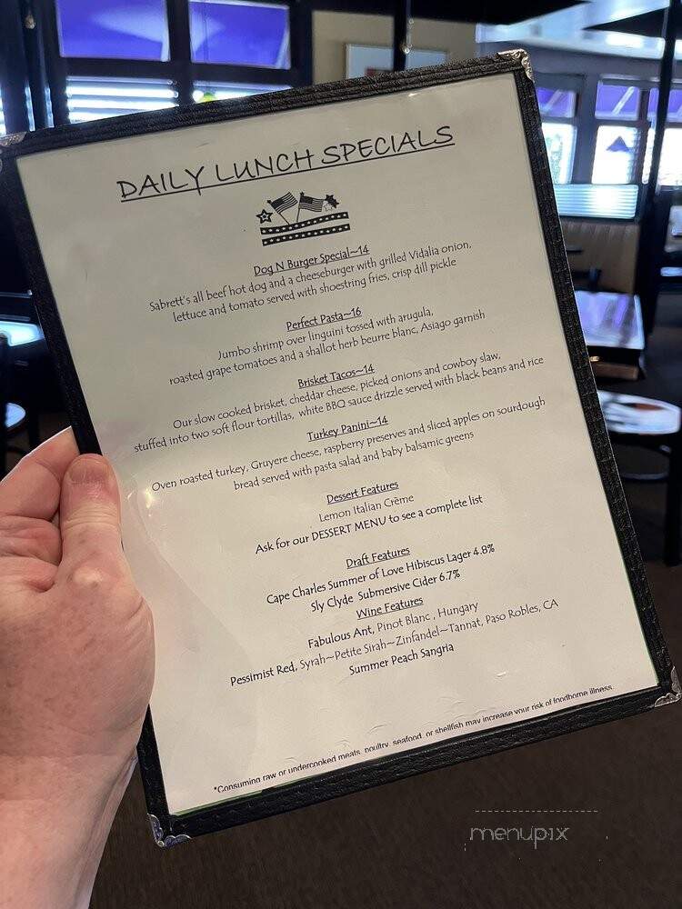 No Frill Bar & Grill - Virginia Beach, VA menu_pic