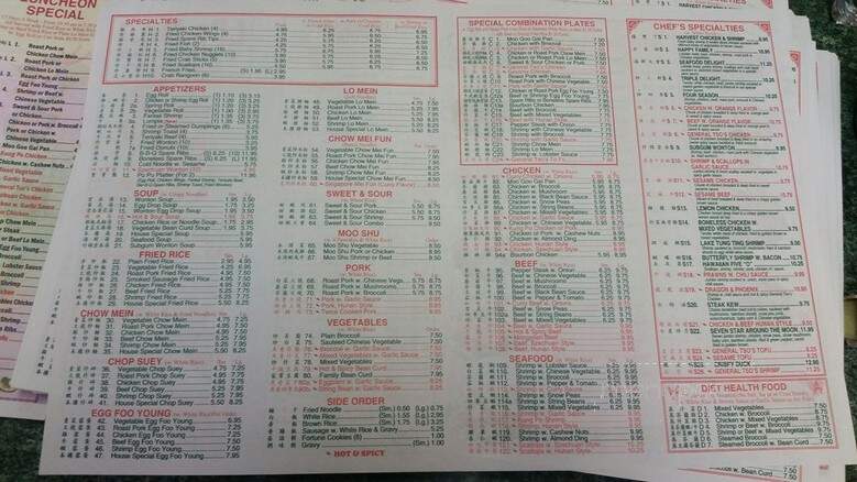 Number 1 Chinese Restaurant - Virginia Beach, VA menu_pic