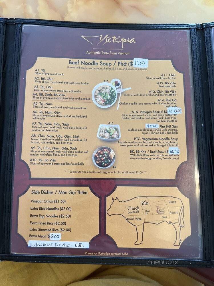Pho Ha Vietnamese Noodle - Harrisonburg, VA menu_pic