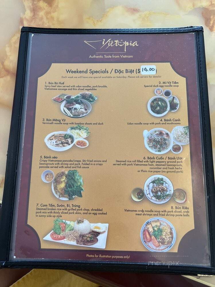 Pho Ha Vietnamese Noodle - Harrisonburg, VA menu_pic