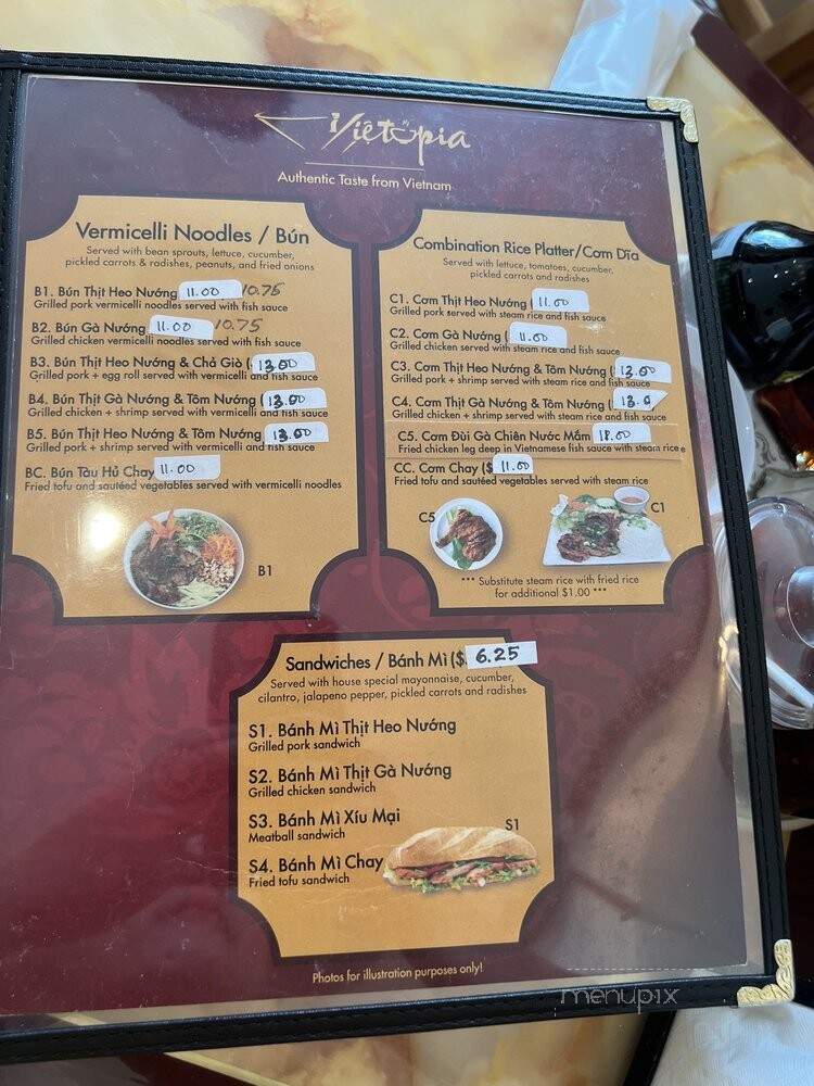 Pho Ha Vietnamese Noodle - Harrisonburg, VA menu_pic