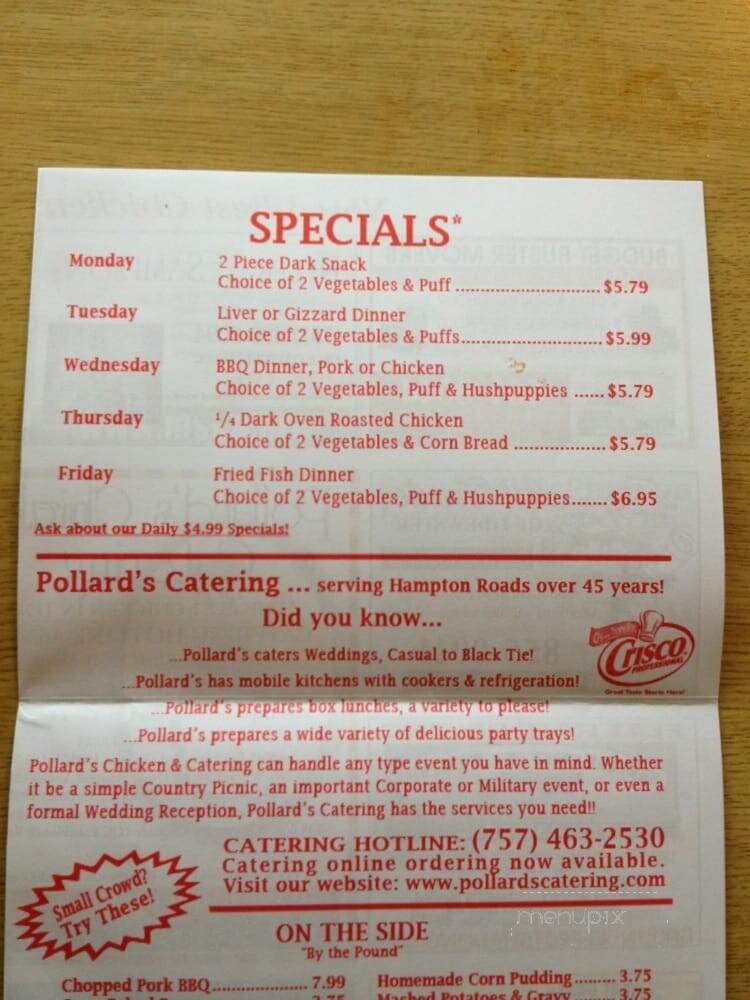 Pollard's Chicken - Norfolk, VA