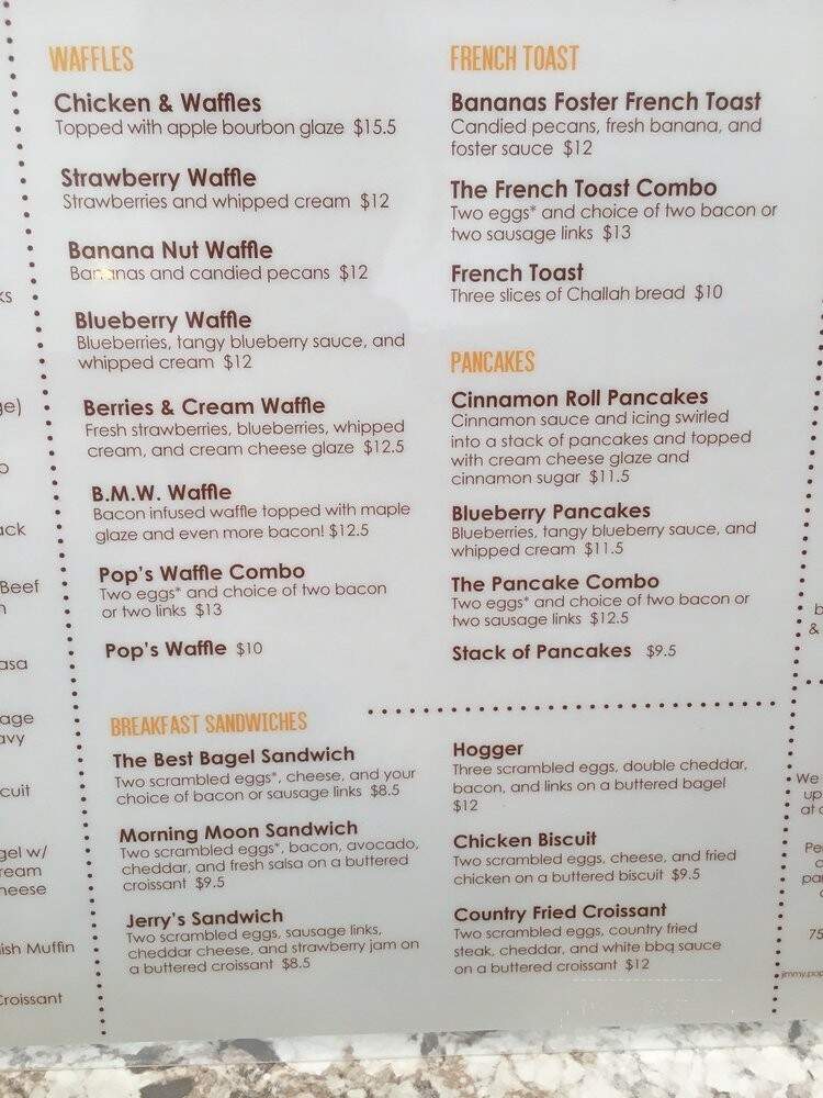 Pop's Diner Co - Virginia Beach, VA menu_pic