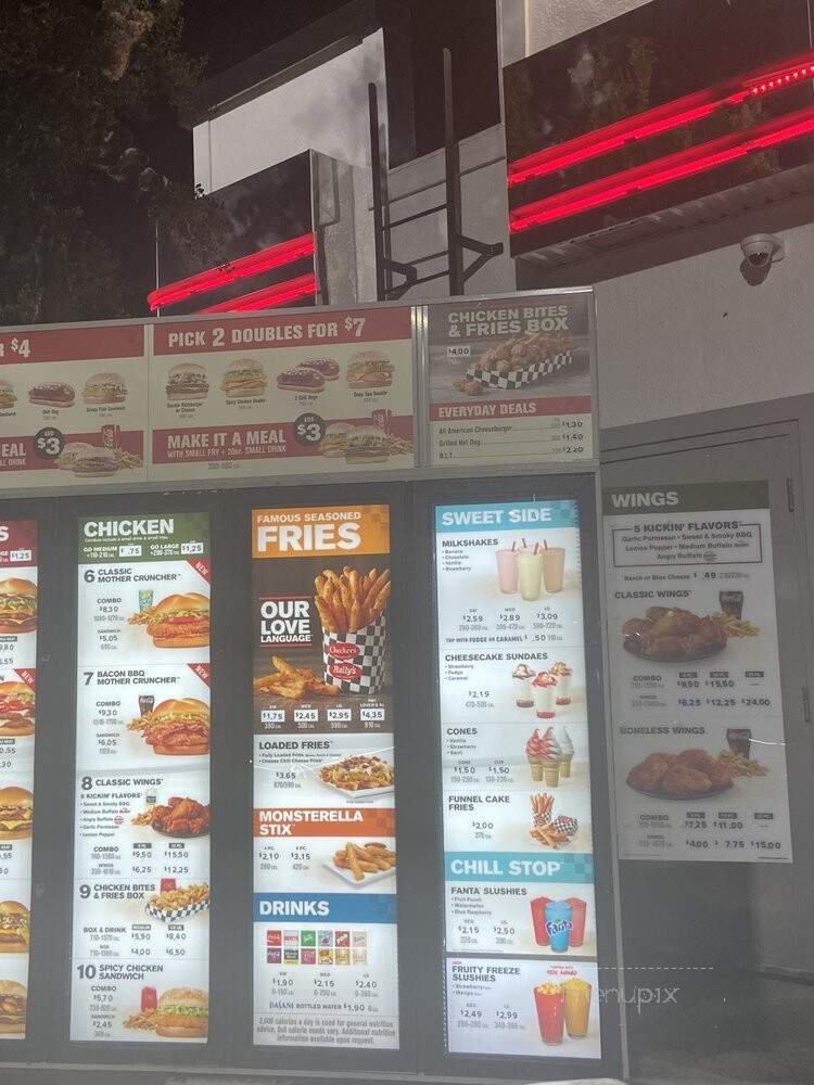 Rally's Hamburgers - Norfolk, VA menu_pic