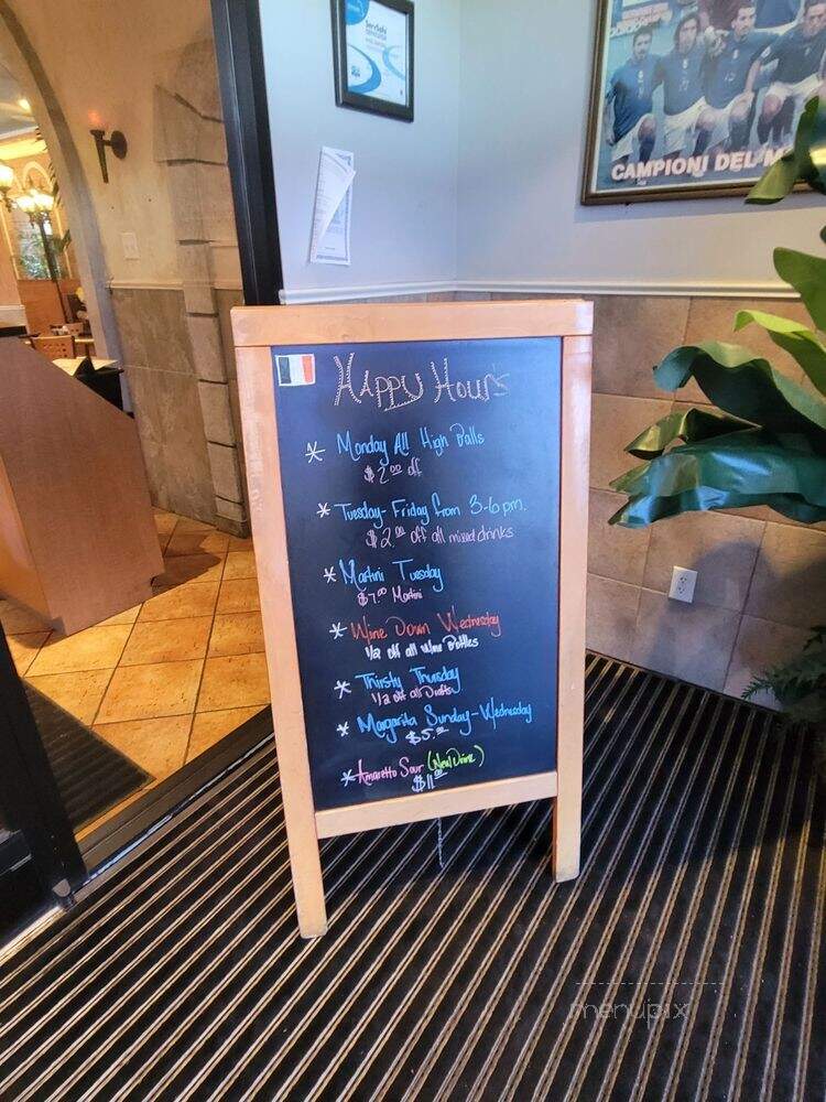 Roma Ristorante Italiano - Richmond, VA menu_pic