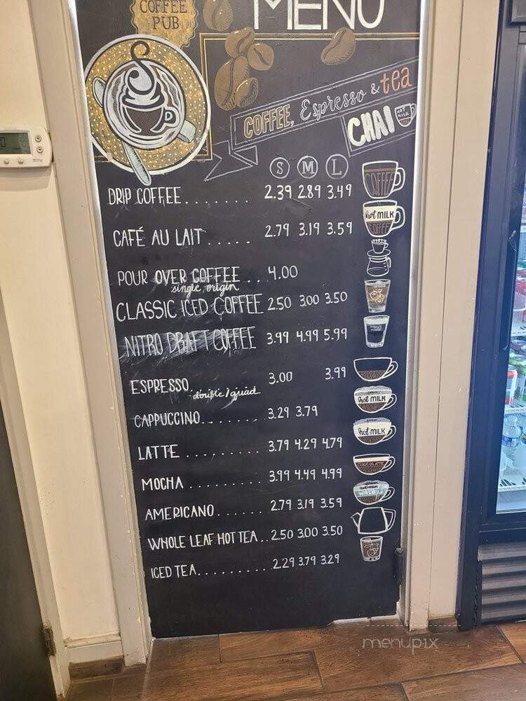 St Elmo's Coffee Pub - Alexandria, VA menu_pic