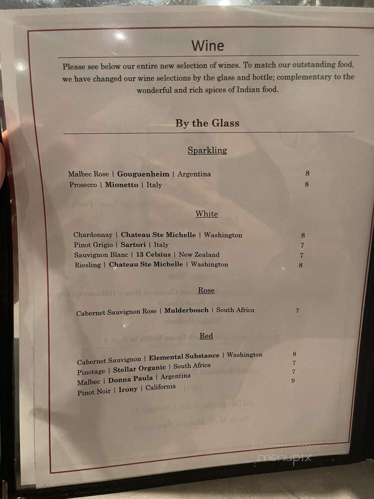 Taste Of India Restaurant - Richmond, VA menu_pic