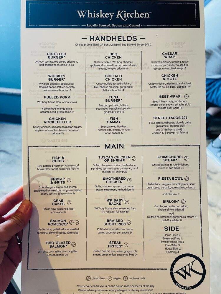 Whisky Bay - Virginia Beach, VA menu_pic