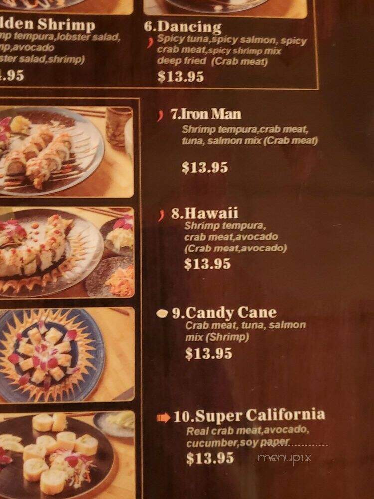 Yama Shushi Bar - Virginia Beach, VA menu_pic