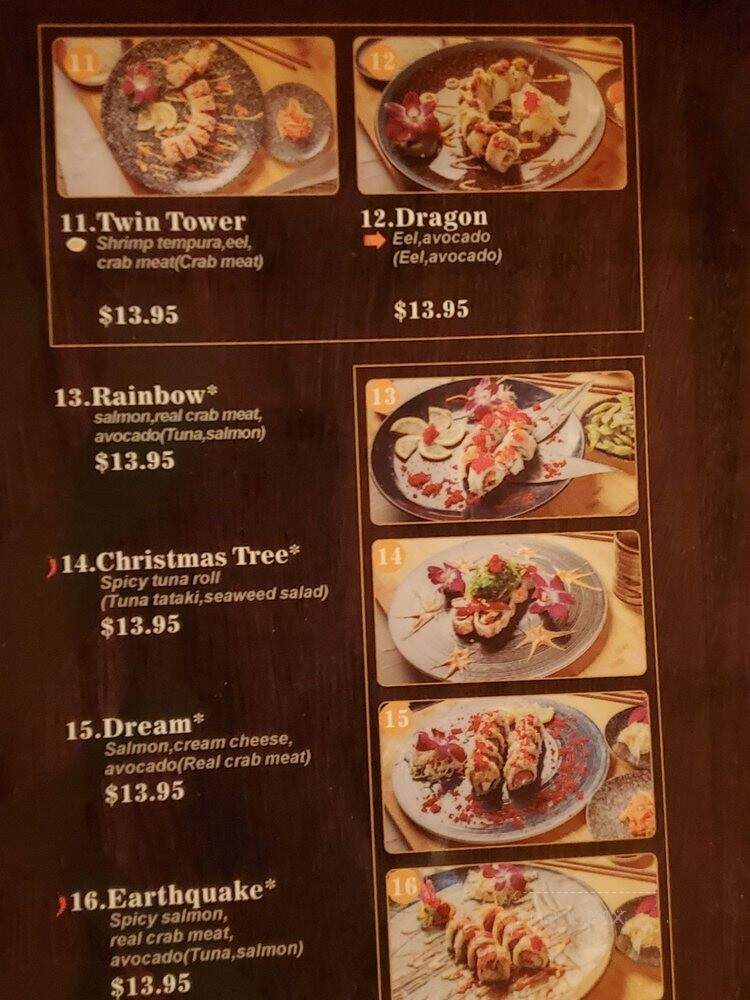 Yama Shushi Bar - Virginia Beach, VA menu_pic