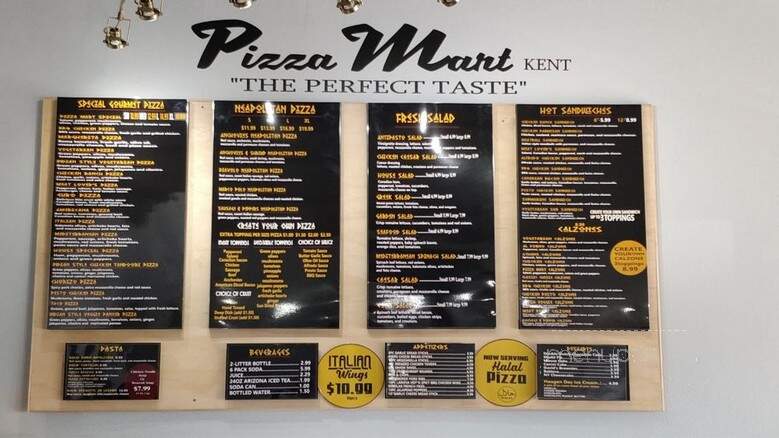 A Pizza Mart - Kent, WA menu_pic