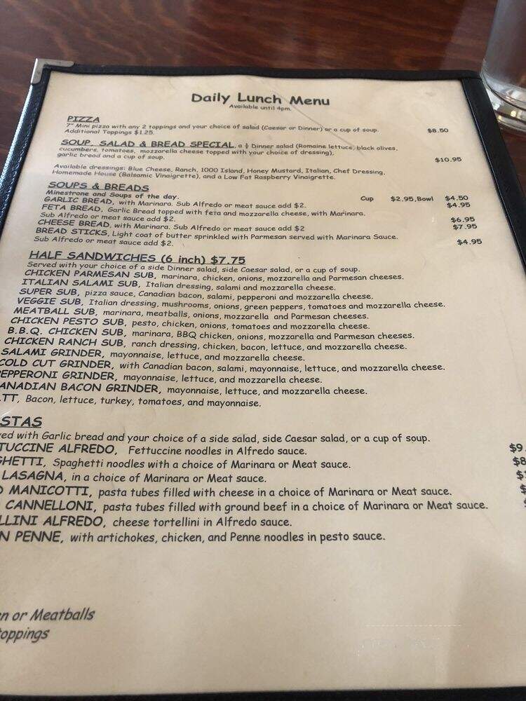 Amante Pizza & Pasta - Seattle, WA menu_pic