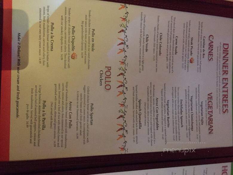 Amigos - Stanwood, WA menu_pic