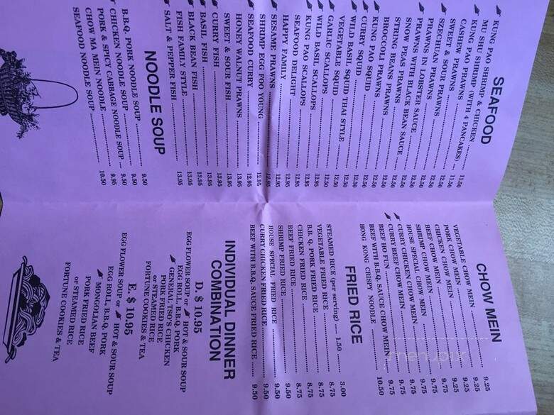 Asian Wok - Lynnwood, WA menu_pic