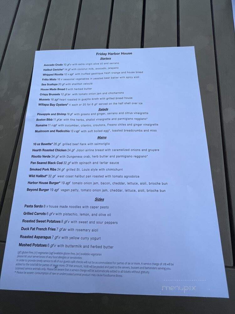 Cabo San Juan Restaurant - Friday Harbor, WA menu_pic