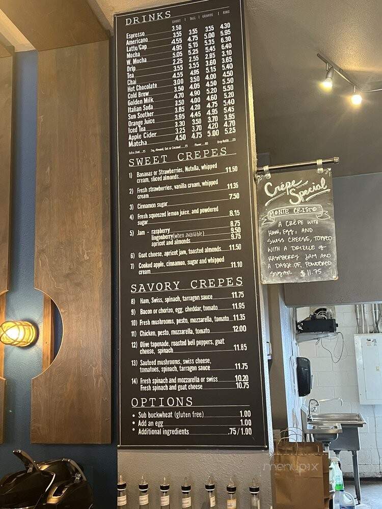 Cafe Javasti - Seattle, WA menu_pic