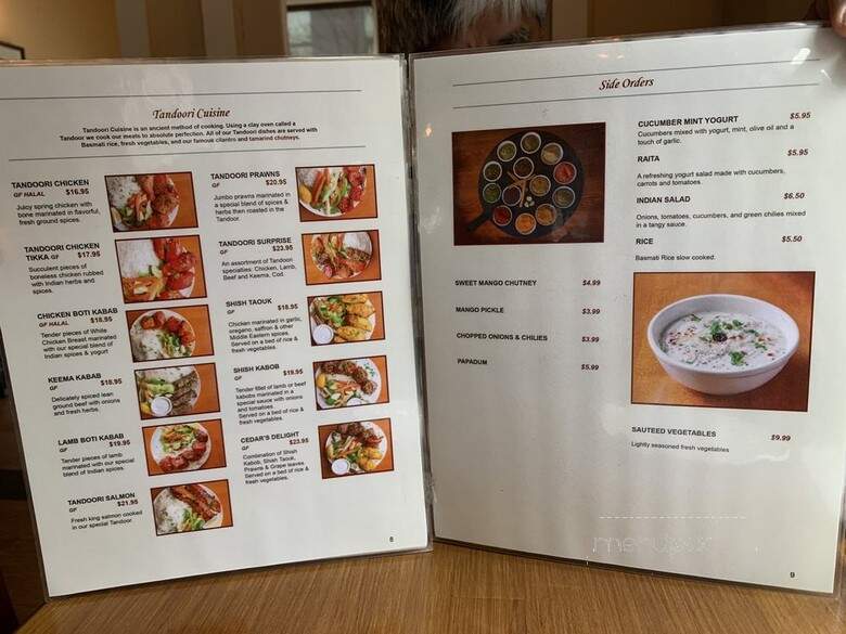 Cedars Restaurant On Brooklyn - Seattle, WA menu_pic