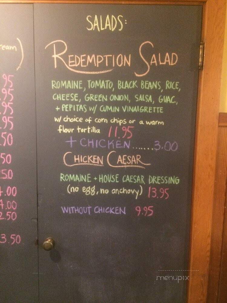 Chimayo - Eastsound, WA menu_pic
