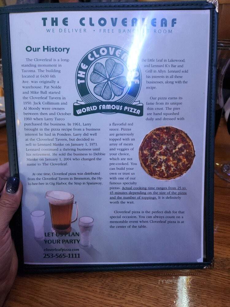 Cloverleaf Pizzas - Tacoma, WA