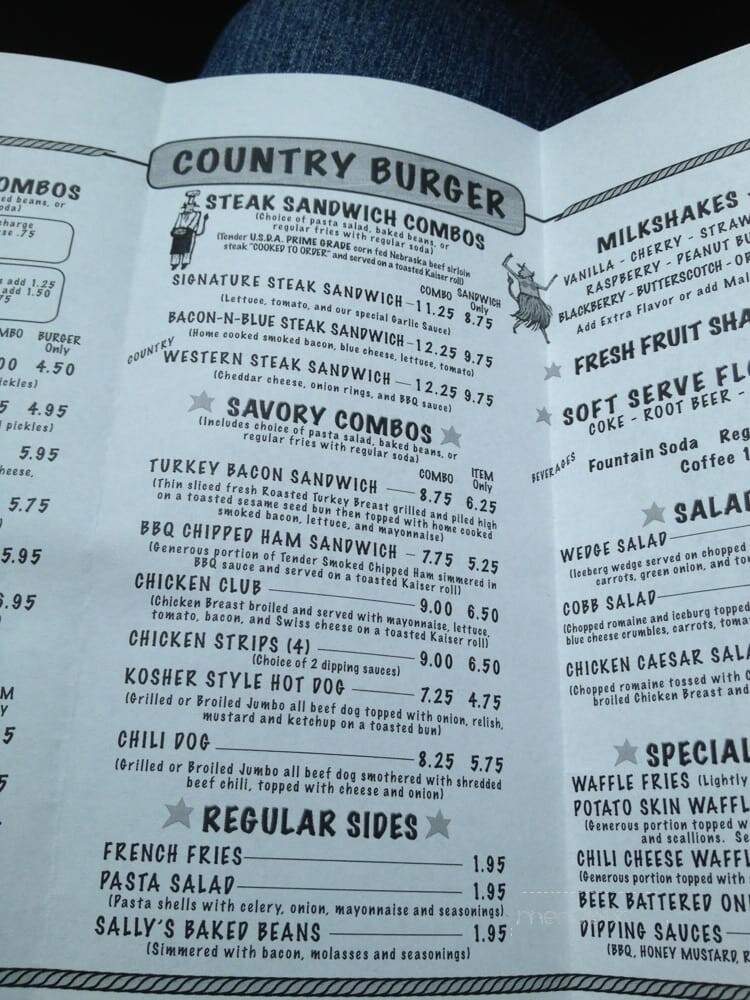 Country Burger - Arlington, WA menu_pic