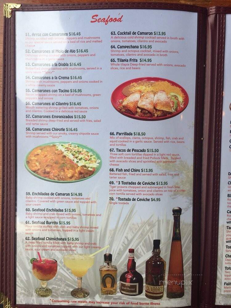 El Agave Family Mexican Restaurant - Seattle, WA menu_pic