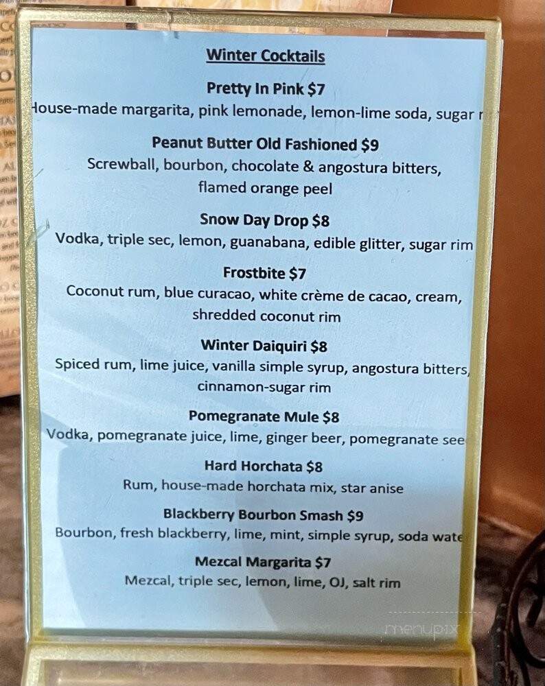 El Sarape - Olympia, WA menu_pic