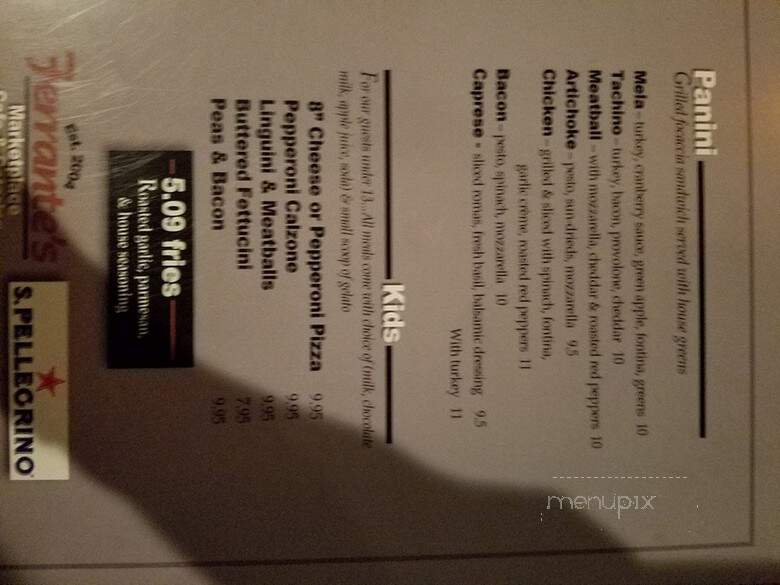 Ferrante's Cafe & Shop - Spokane, WA menu_pic