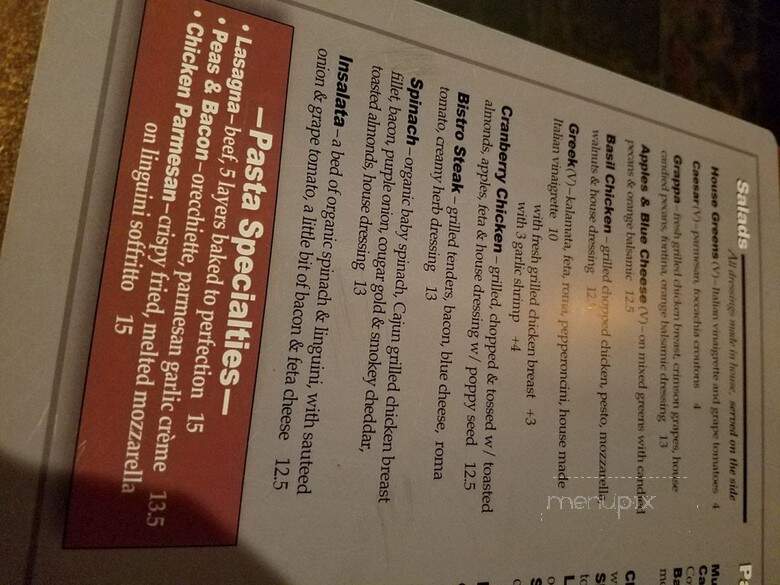 Ferrante's Cafe & Shop - Spokane, WA menu_pic