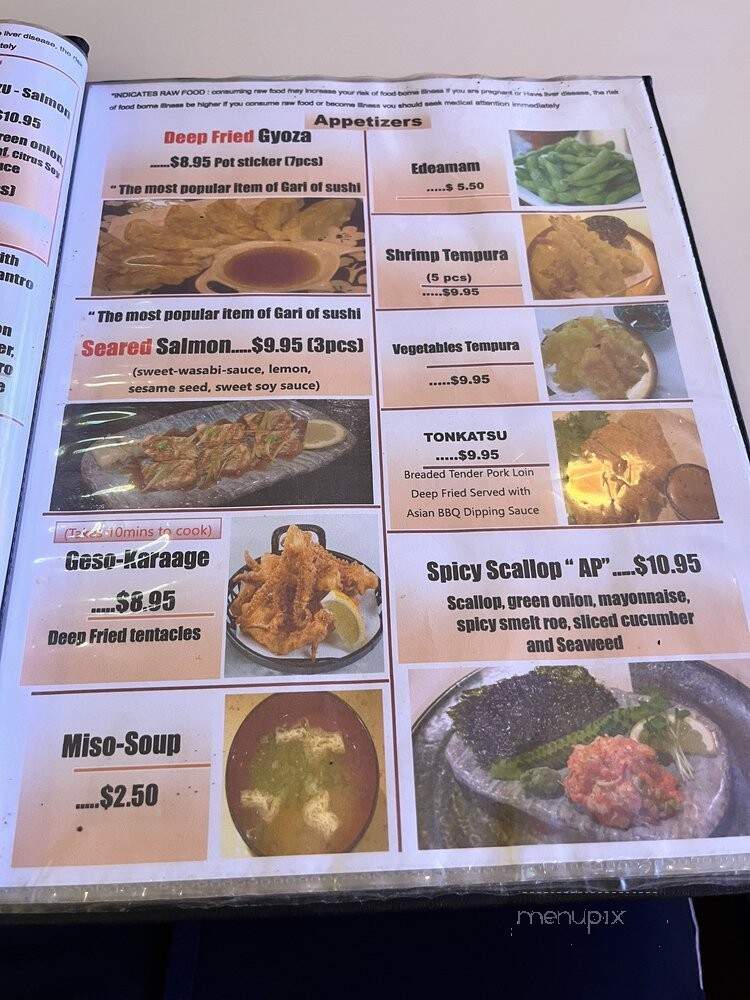 Gari Of Sushi - Tacoma, WA