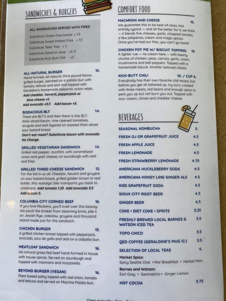 Geraldine's Counter - Seattle, WA