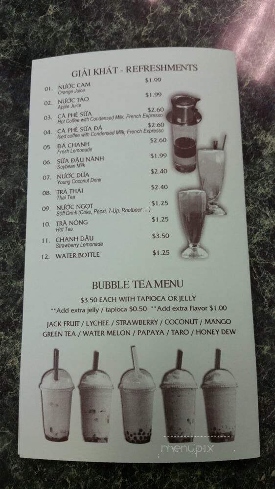 House Of Pho - Lakewood, WA menu_pic