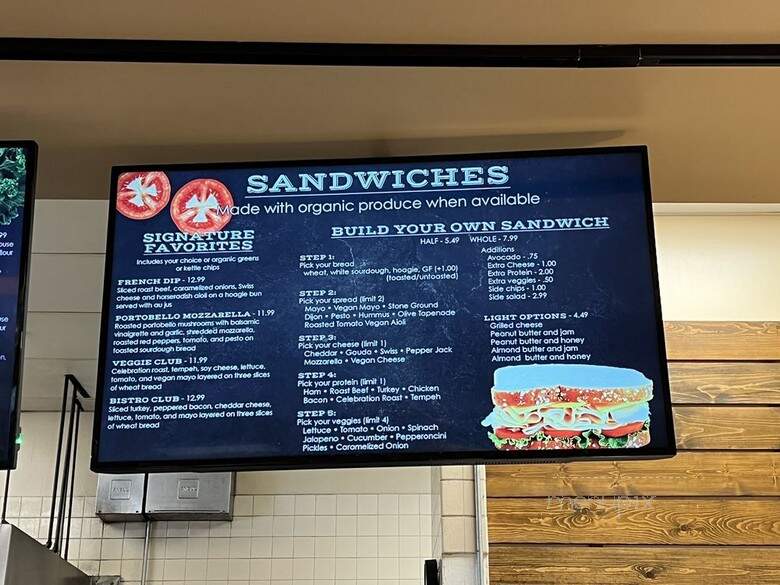 Huckleberry's Bistro - Spokane, WA menu_pic