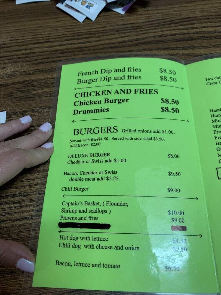Igloo - Wenatchee, WA menu_pic