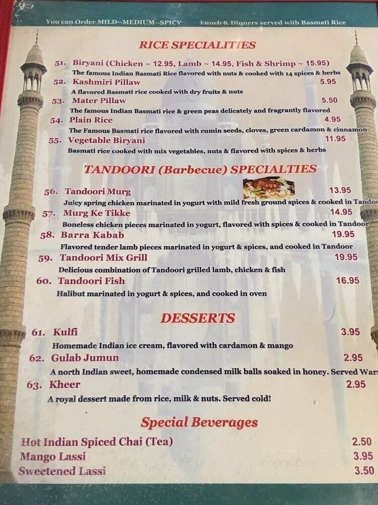 India Mahal Restaurant - University Place, WA
