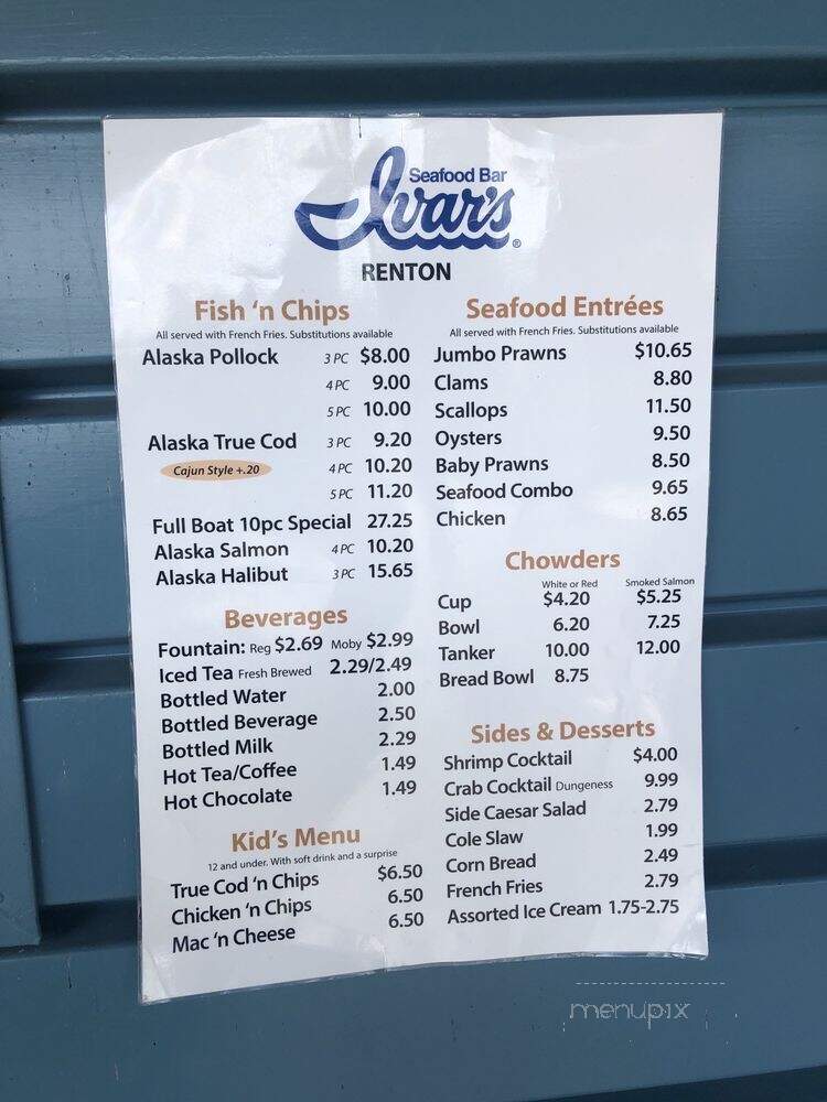Ivar's Seafood Bar - Renton, WA