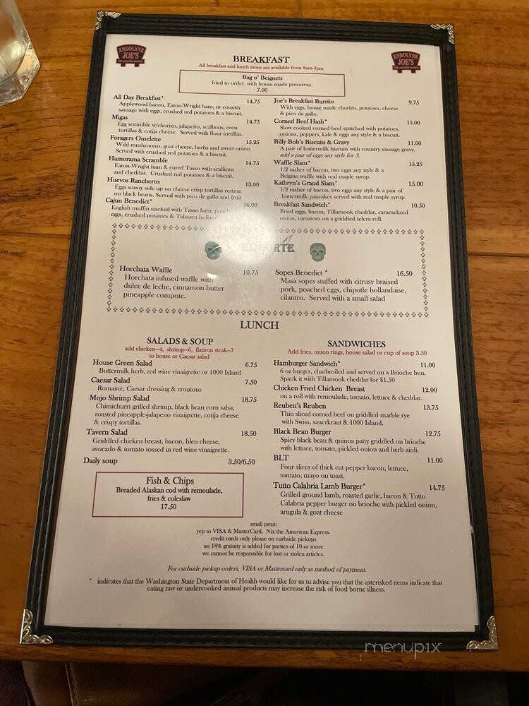 Joe's - Seattle, WA