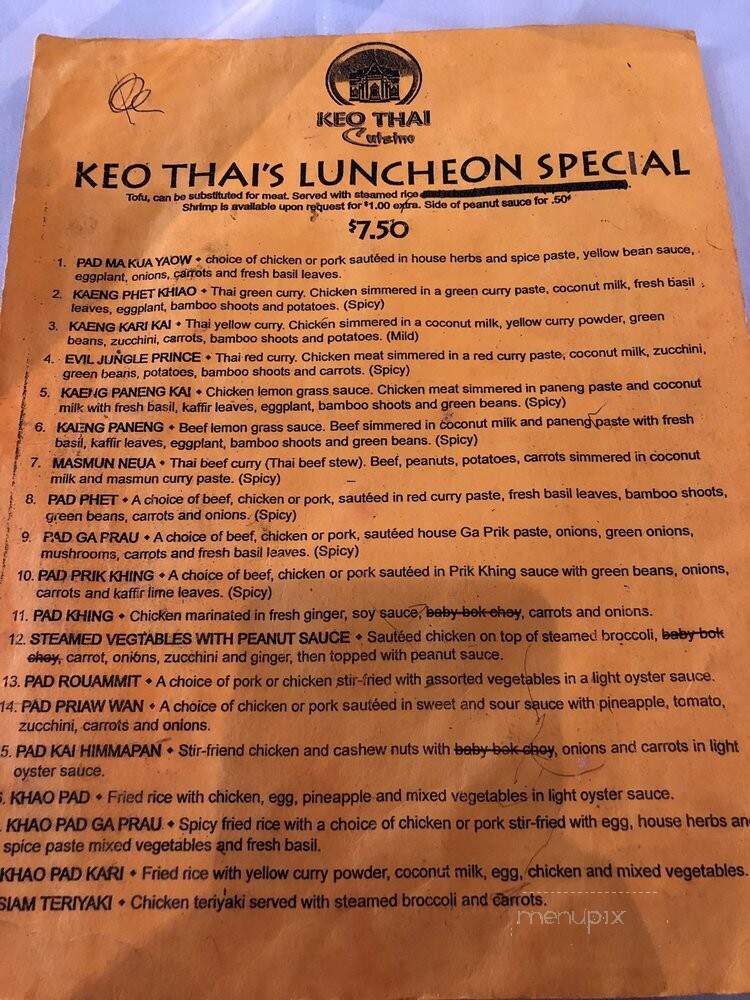 Keo Thai Cuisine - Battle Ground, WA