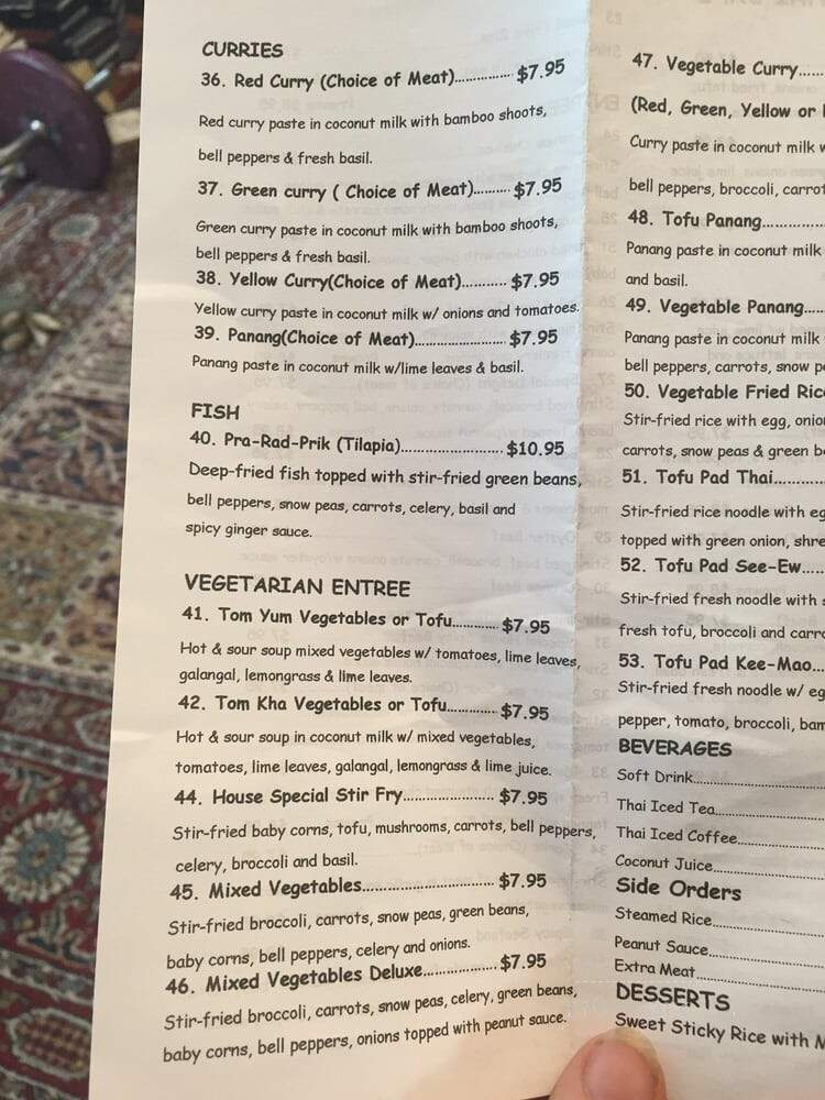 Khon-Khaen Cafe - Auburn, WA menu_pic