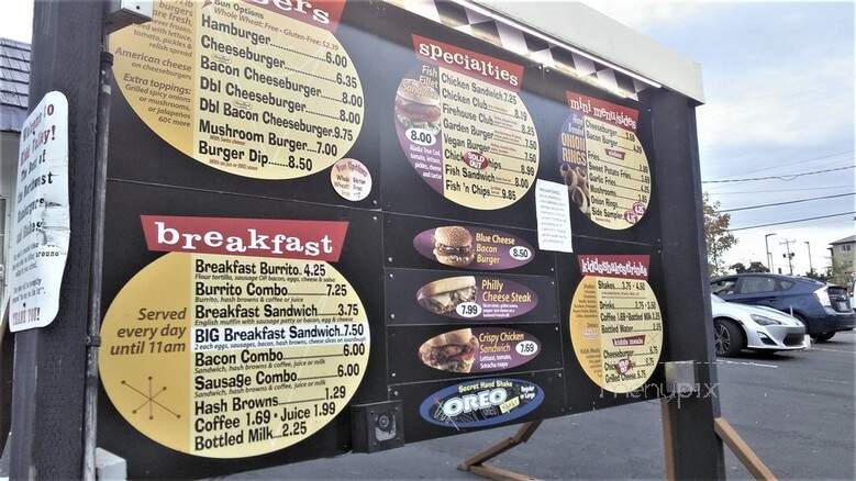 Kidd Valley Burger & Shakes - Seattle, WA menu_pic
