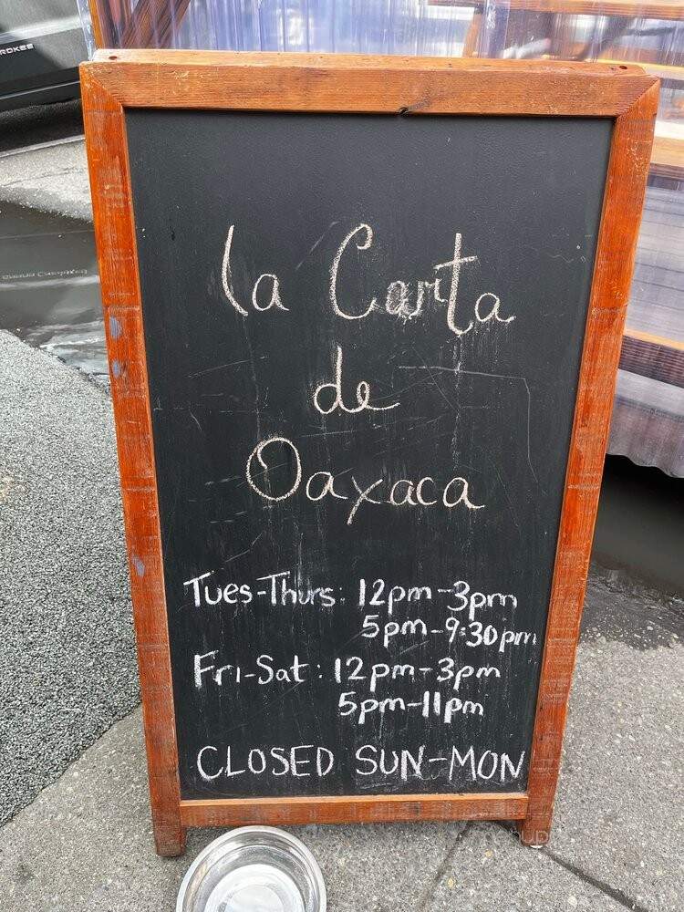 La Carta De Oaxaca - Seattle, WA