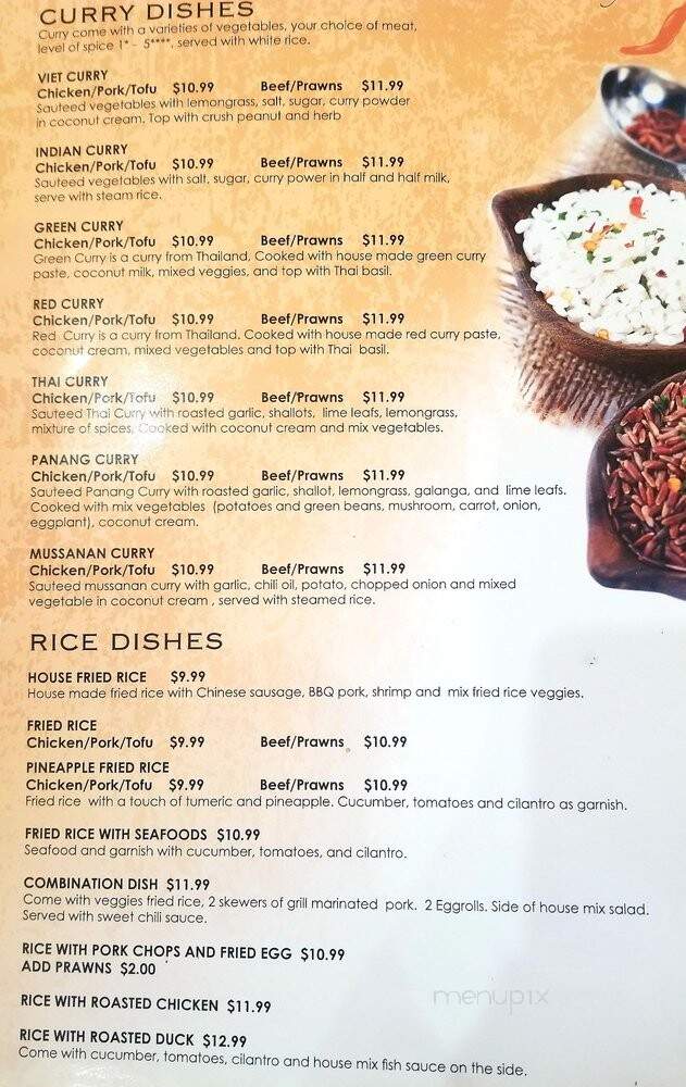 Le-Le Restaurant - Tacoma, WA menu_pic