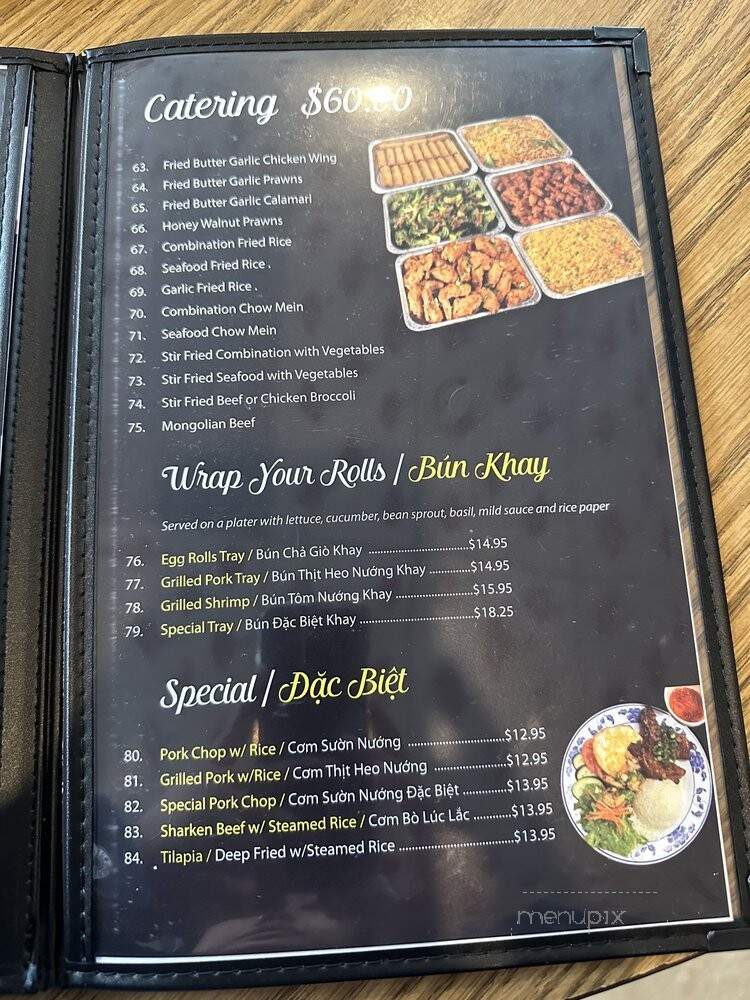 Linh Son Restaurant - Federal Way, WA menu_pic