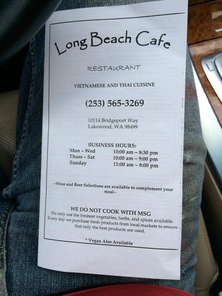 Long Beach Cafe - Lakewood, WA