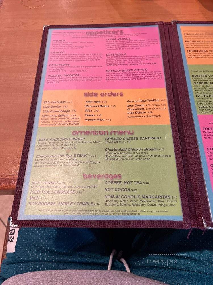 Los Pino's - Orting, WA menu_pic