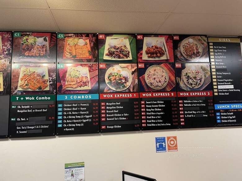 Mannateriyaki - Seattle, WA menu_pic